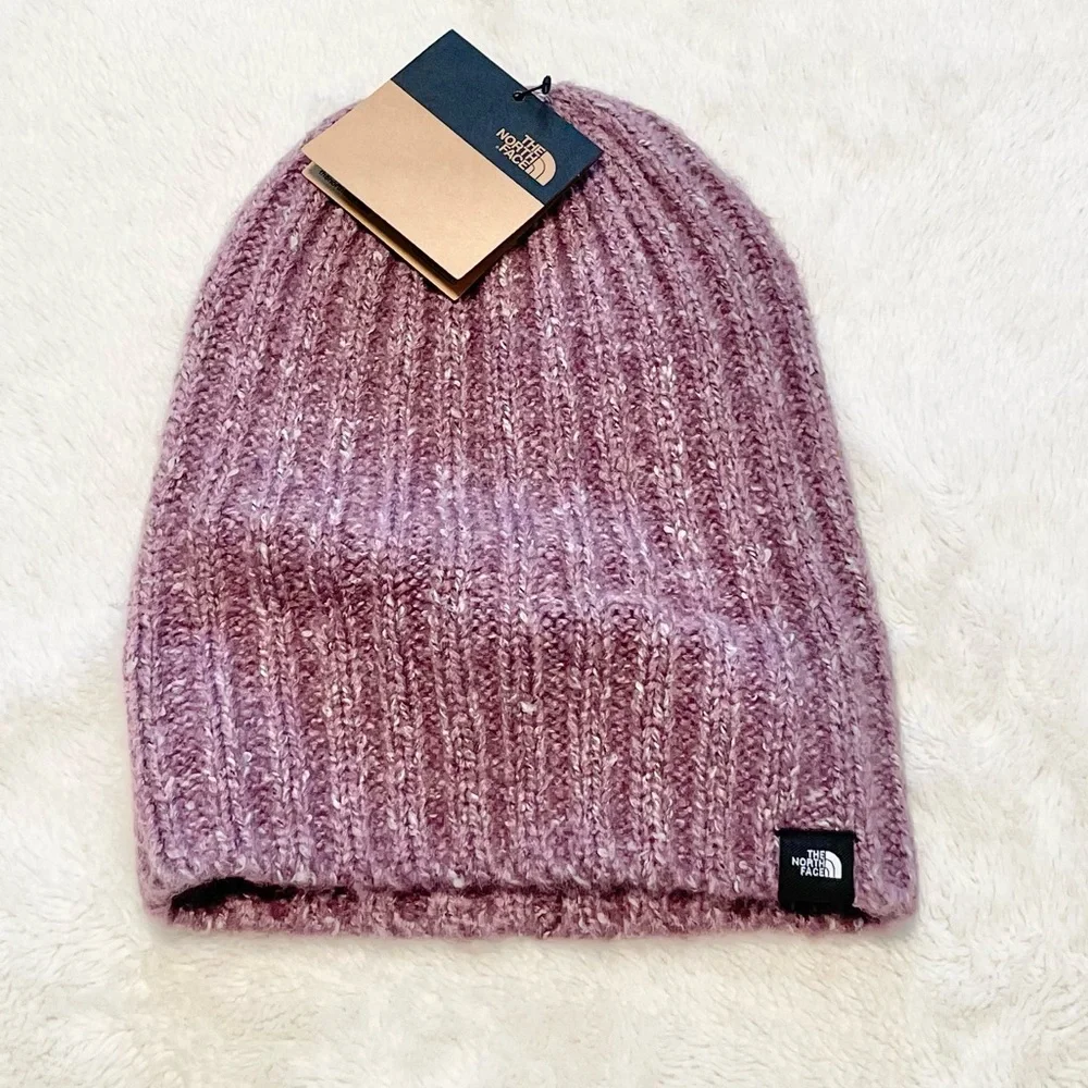 New Unisex Adult The North Face Versatile Wear Chunky Rib Beanie Hat - Picture 3 of 7